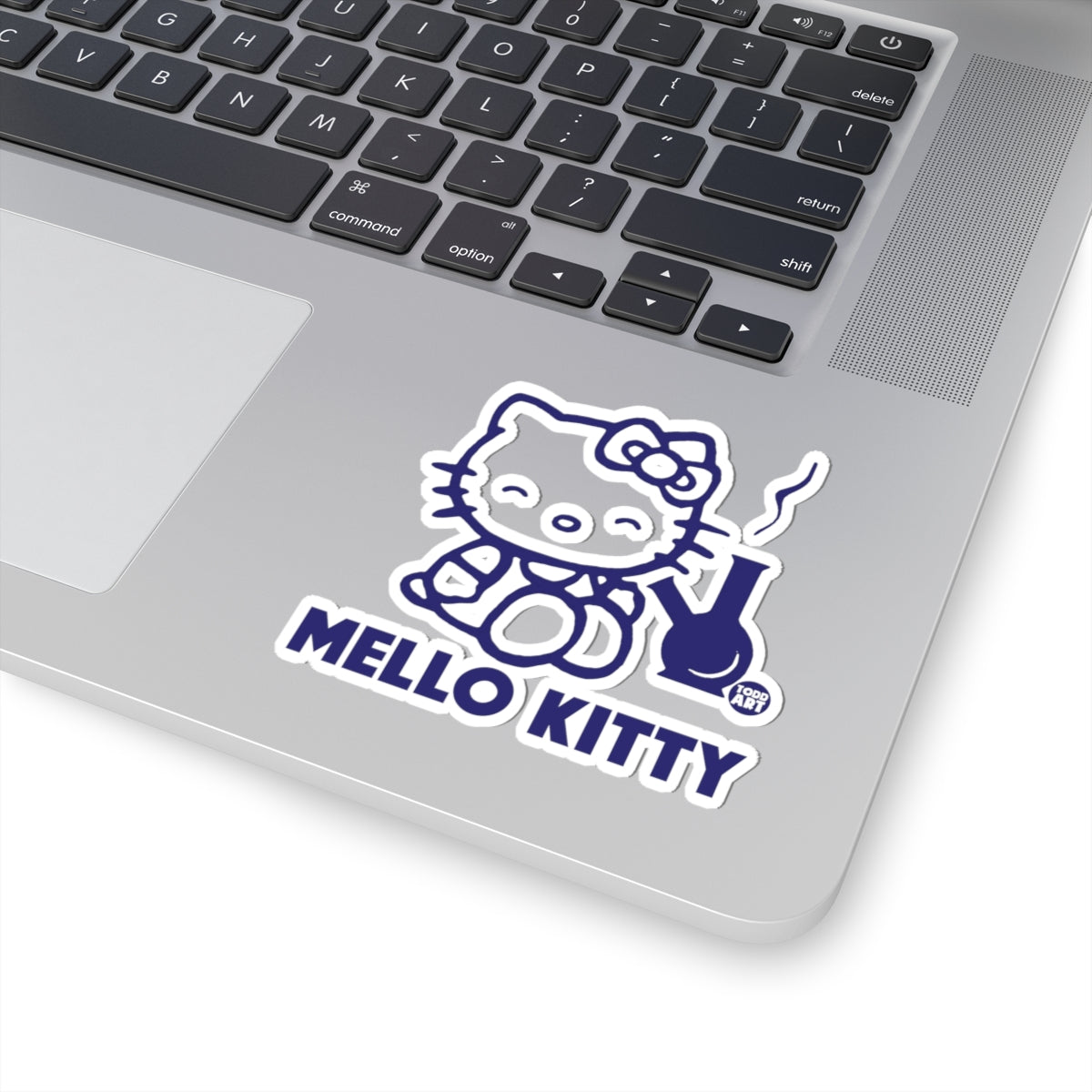 Mello Kitty Todd Art Sticker