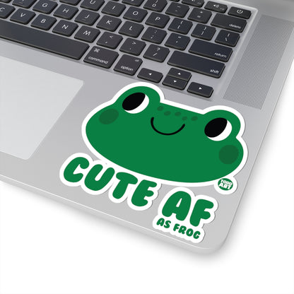 Cute FrogTodd Art Sticker