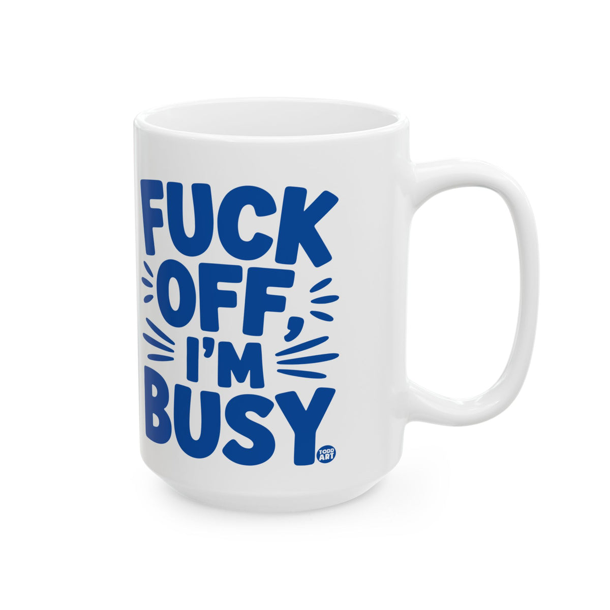 Busy Vibes Todd Art Mug