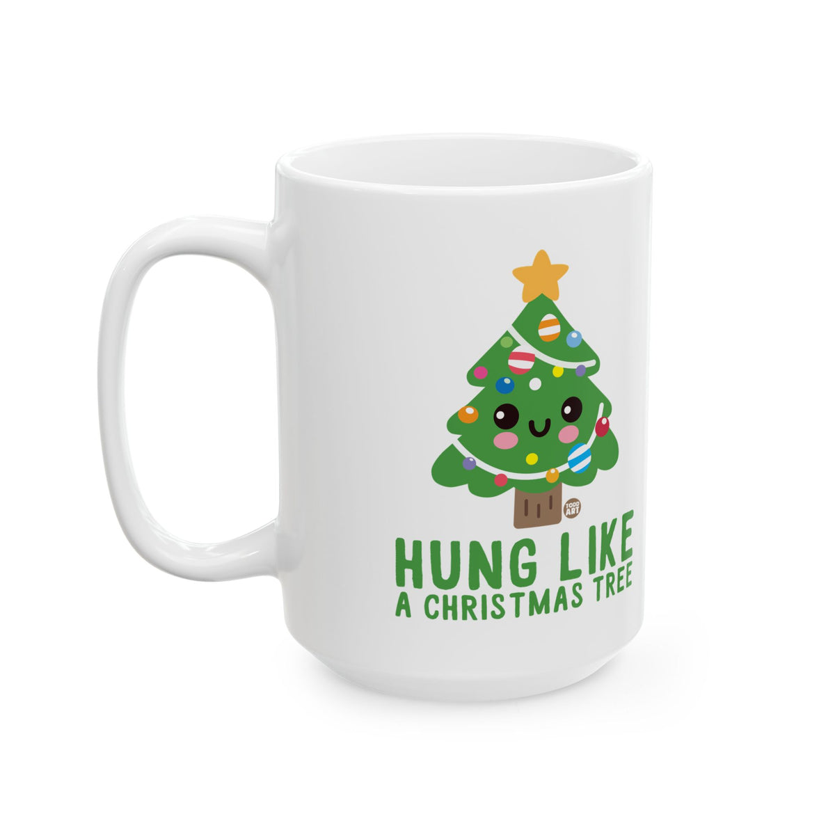 Hung Like XMAS Tree Mug