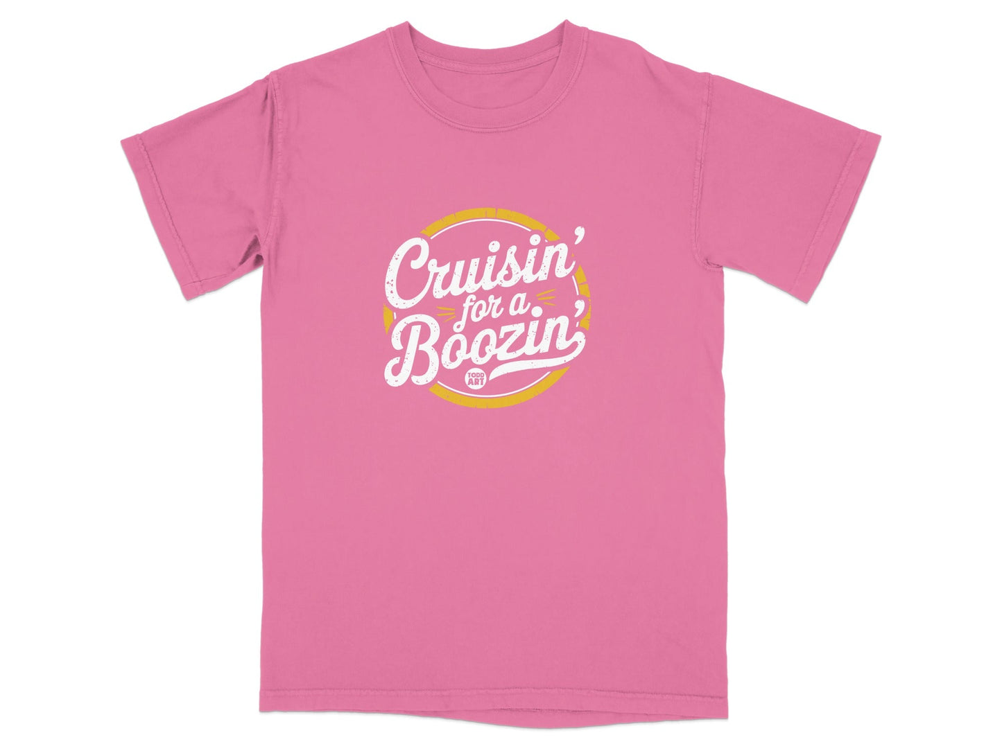 Cruisin' for a Boozin' Graphic Tee Casual T-shirt