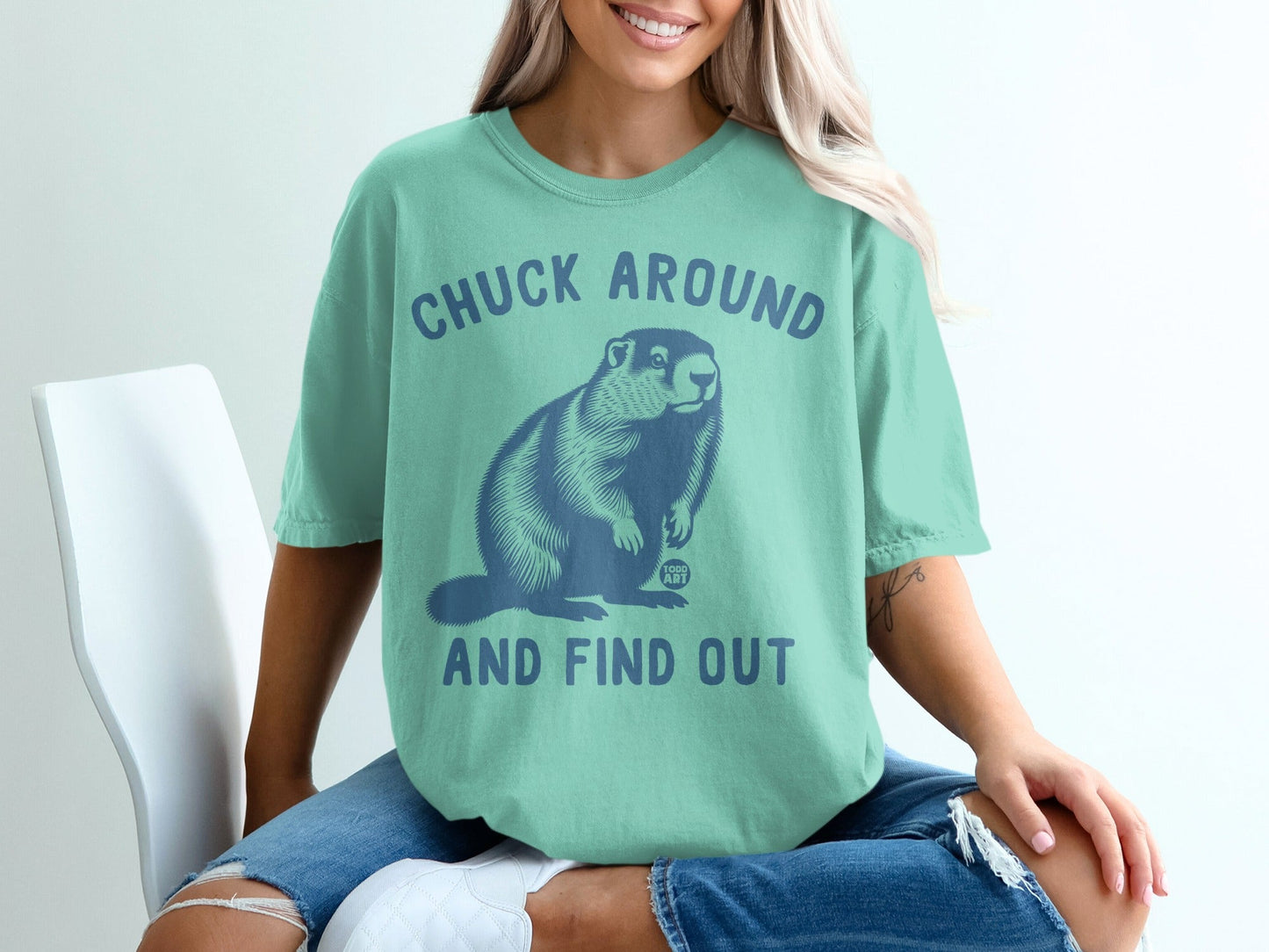 Chuck Around and Find Out Unique Graphic T-Shirt