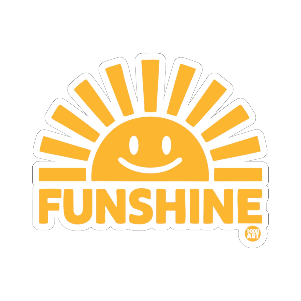 Sunshine Todd Art Sticker