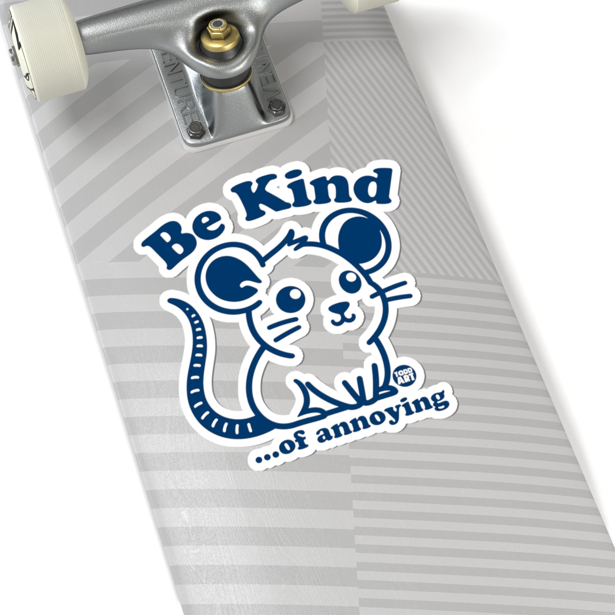 Feline FrustrationTodd Art Sticker