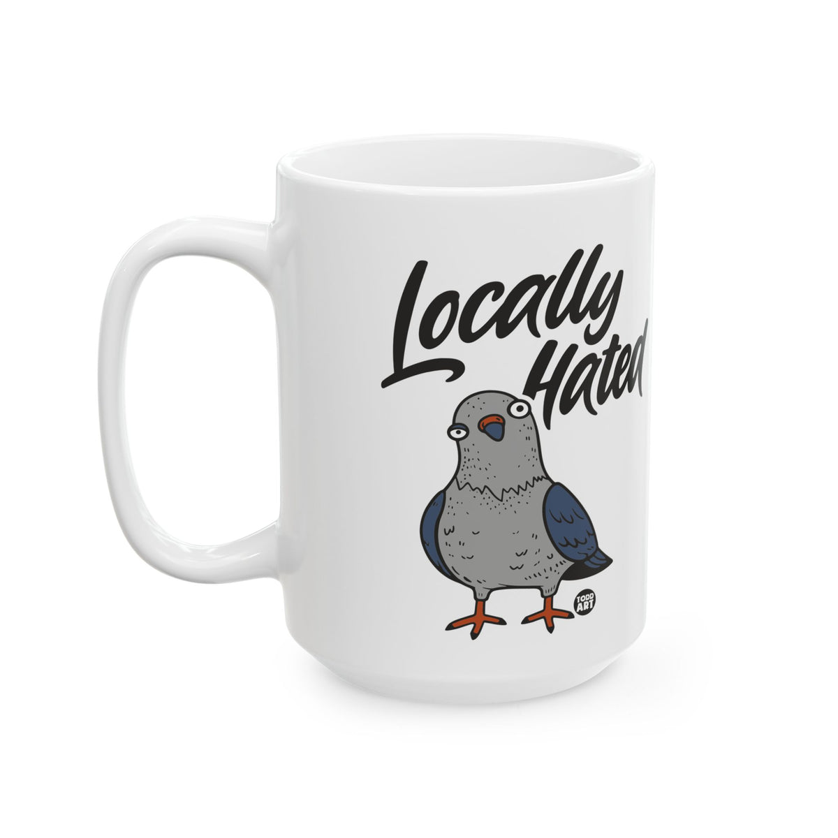 Misunderstood Bird Todd Art Mug