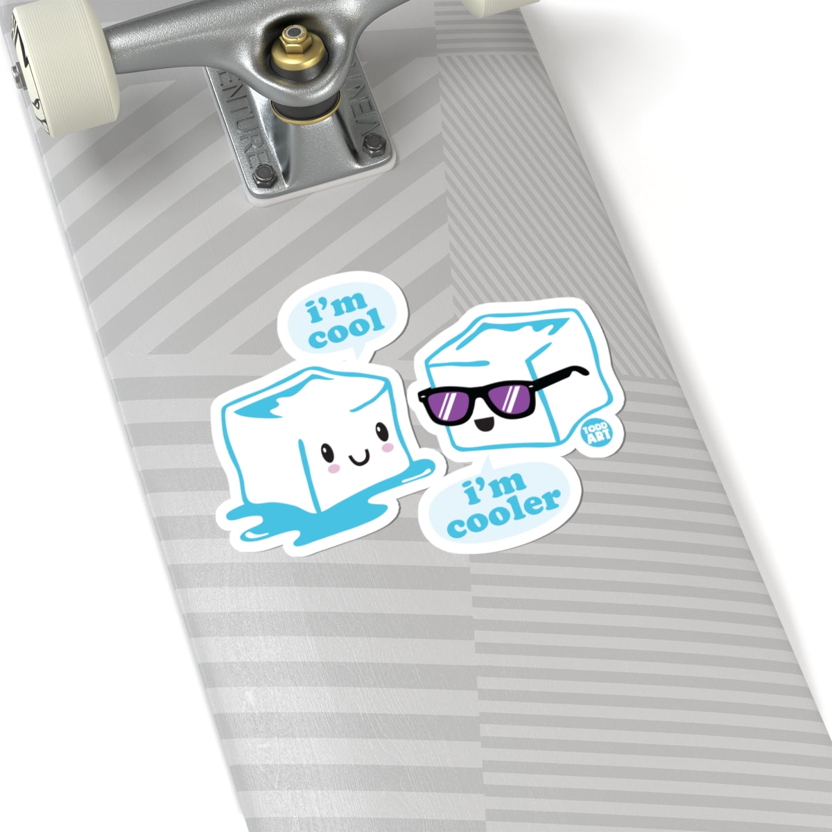 Cool CubesTodd Art Sticker