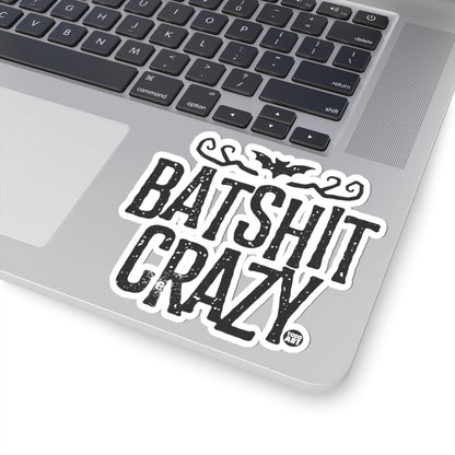 Bat CrazyTodd Art Sticker