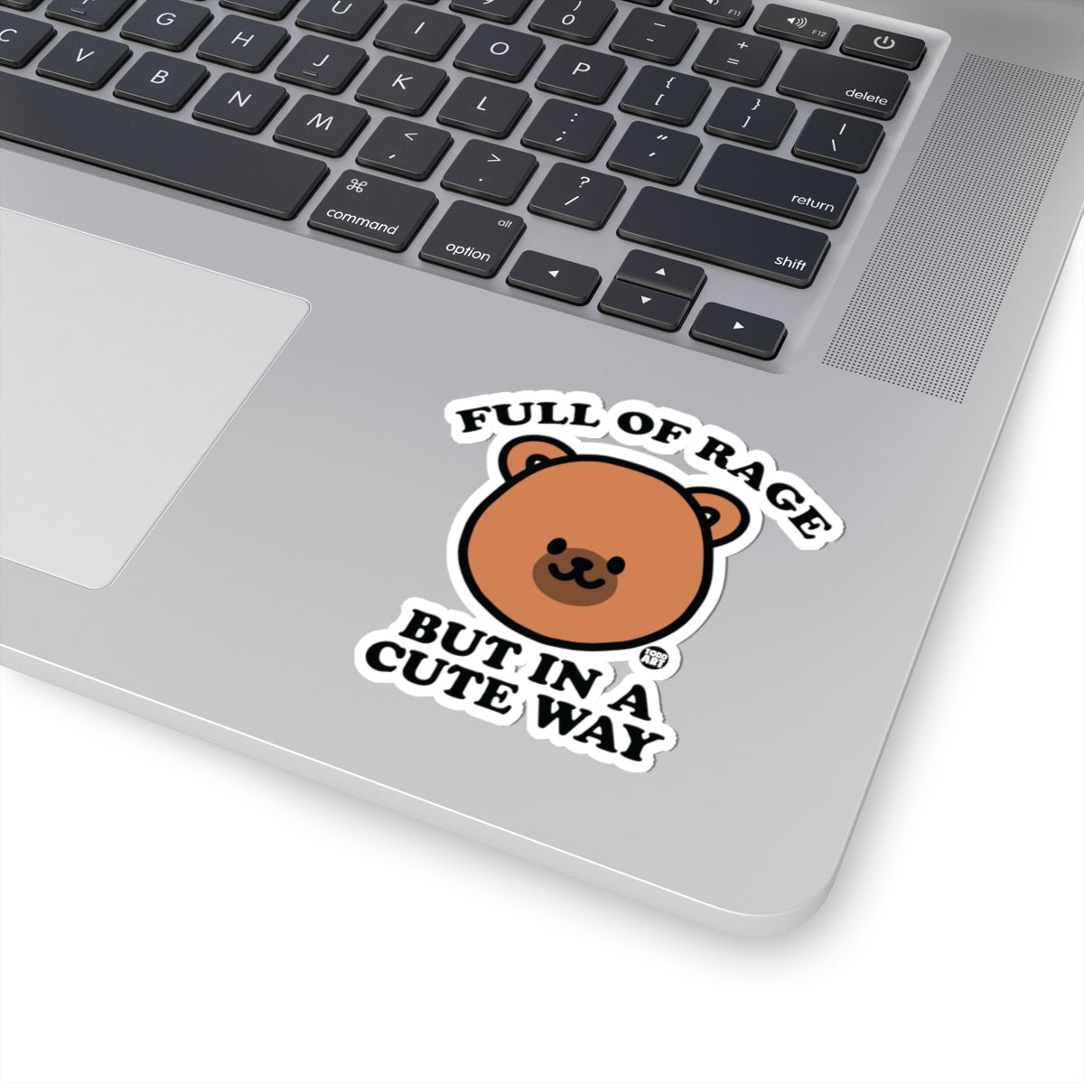 Angry BearTodd Art Sticker