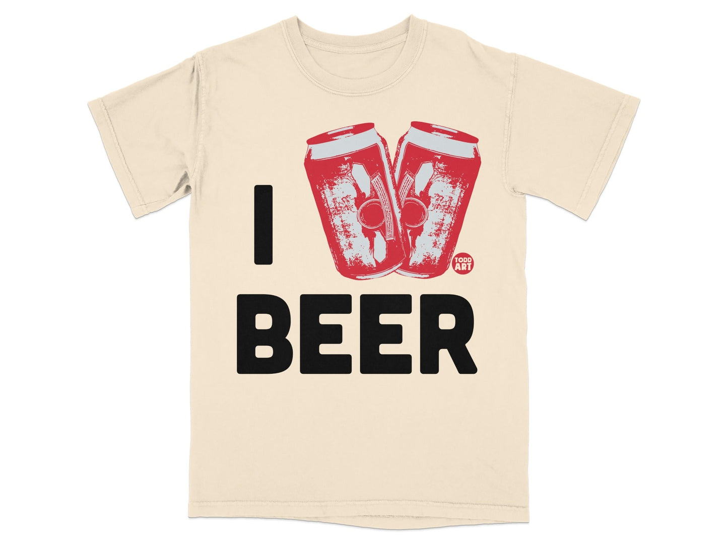 I Love Beer Fun Graphic Tees for Beer Enthusiasts