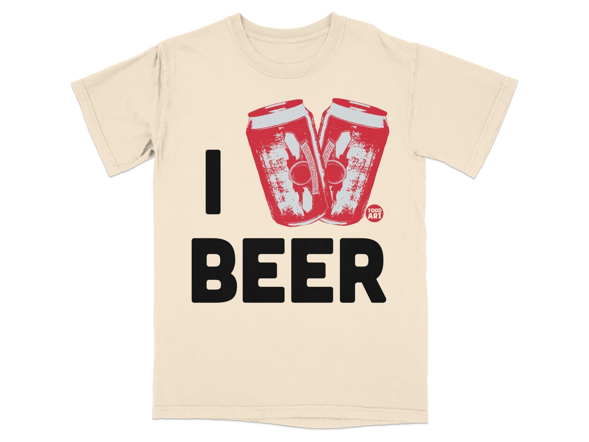 I Love Beer Fun Graphic Tees for Beer Enthusiasts