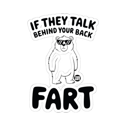 Fart BackTodd Art Sticker