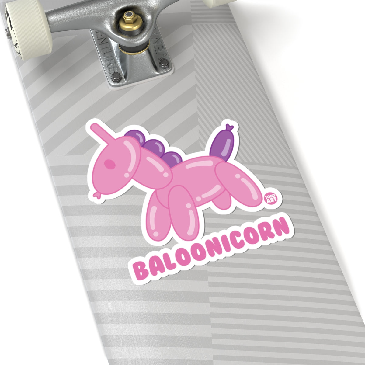 Ballooncorn Todd Art Sticker
