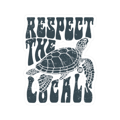 Respect The TurtleTodd Art Sticker