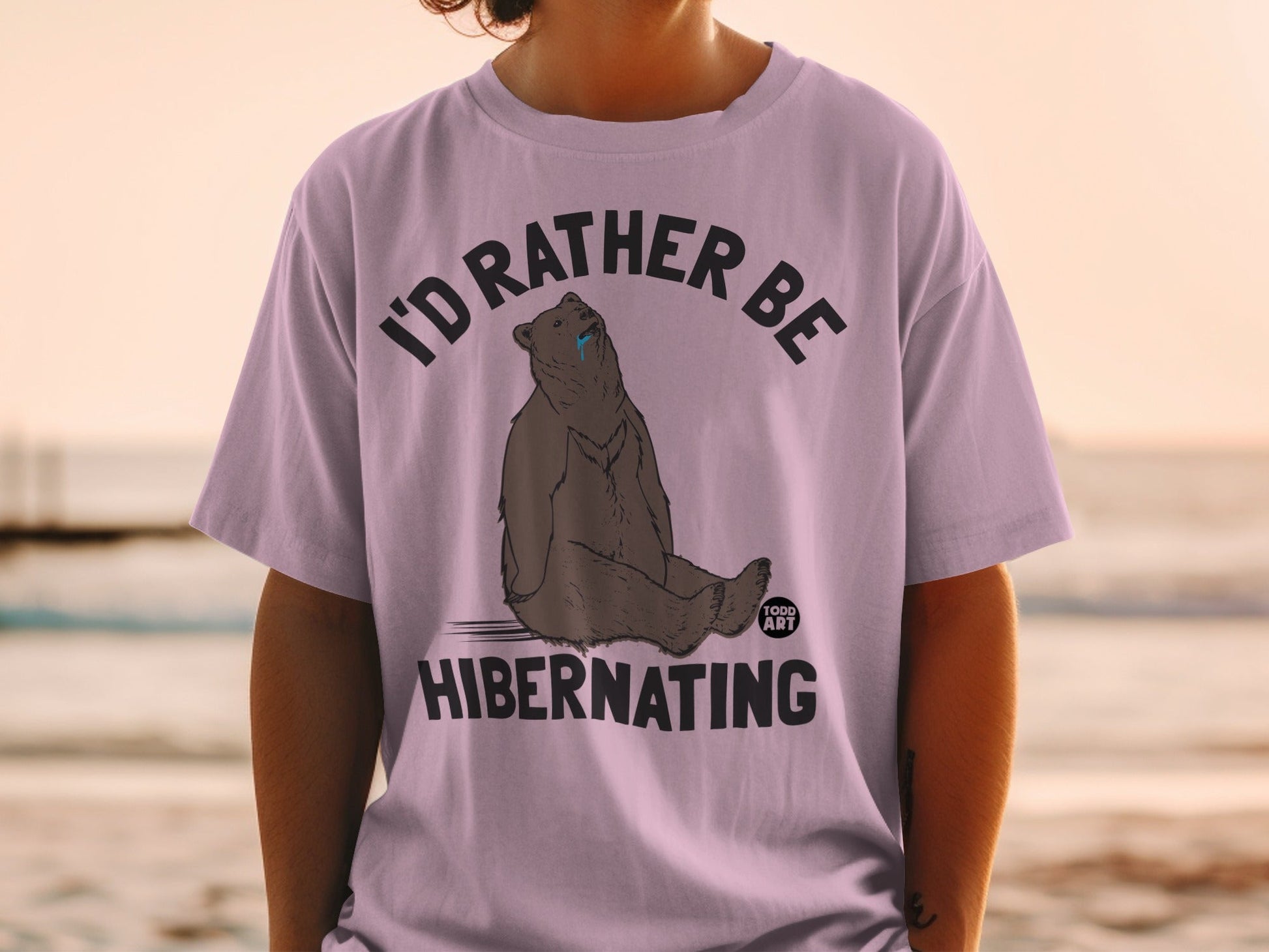I'd Rather Be Hibernating Graphic Tee