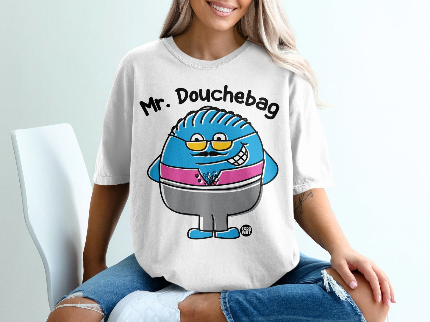 Mr. Douchebag Graphic Tee for Casual Wear Shirt