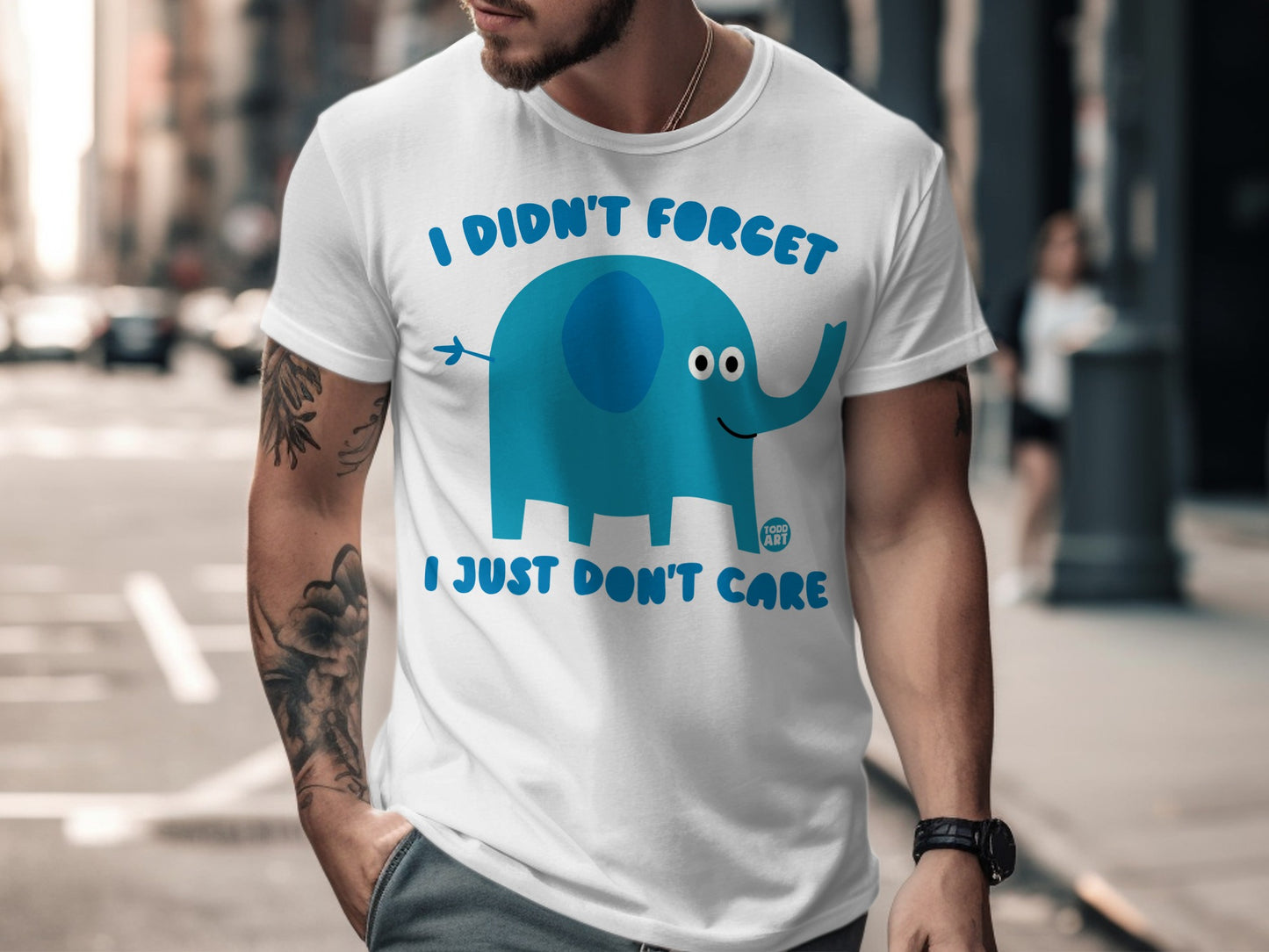 I Didn't Forget I Just Don't Care Graphic T-shirt