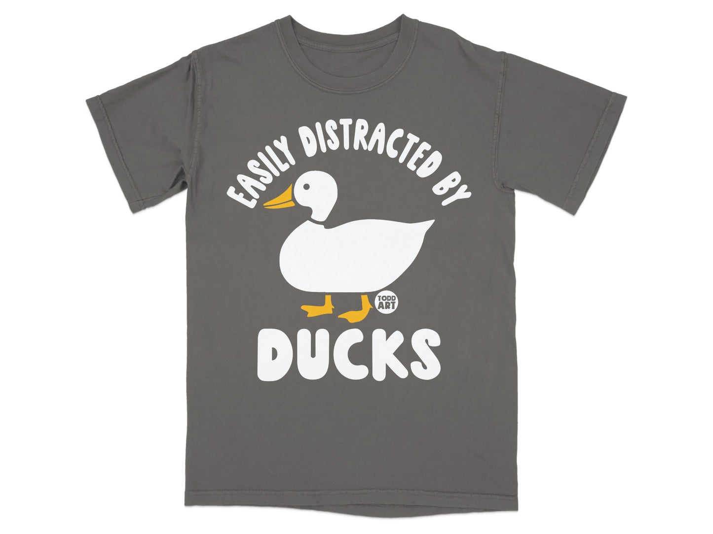 Easily Distracted By Ducks Graphic T-Shirt