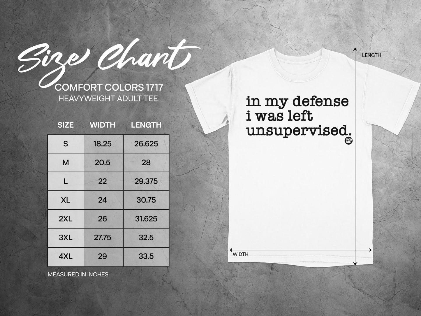 In My Defense I Was Left Unsupervised t-shirt