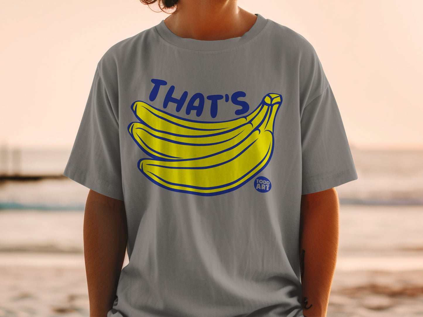 THAT'S Bananas Todd Art Graphic Shirt product type