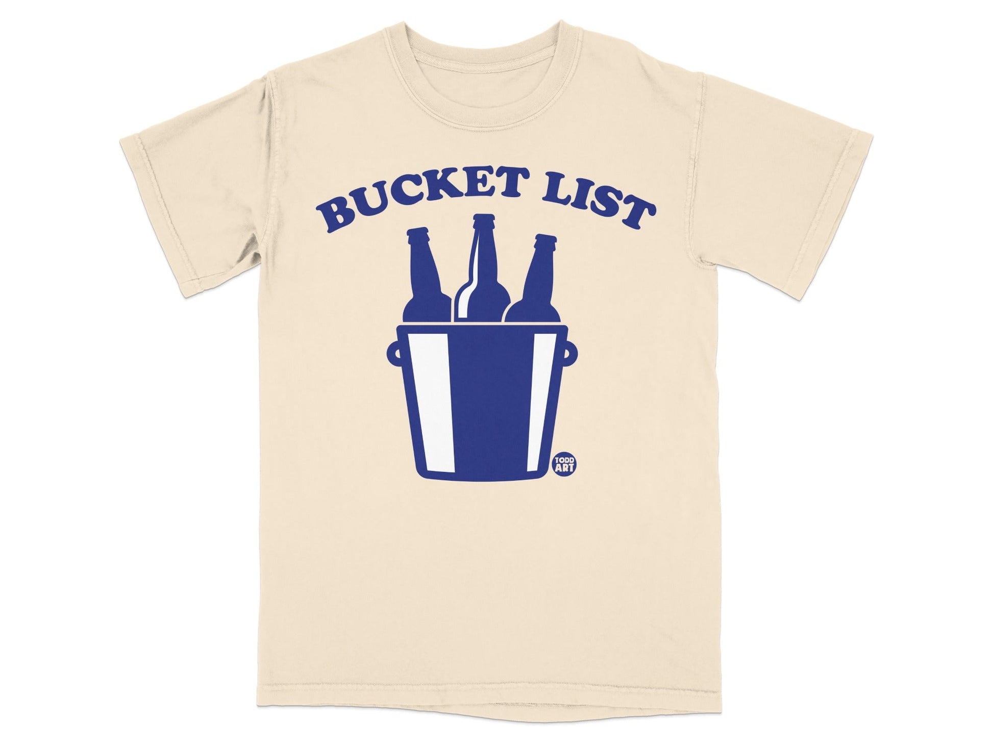 Bucket List Graphic Print Casual Wear Tshirt