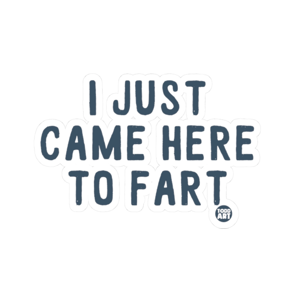 FartTodd Art Sticker