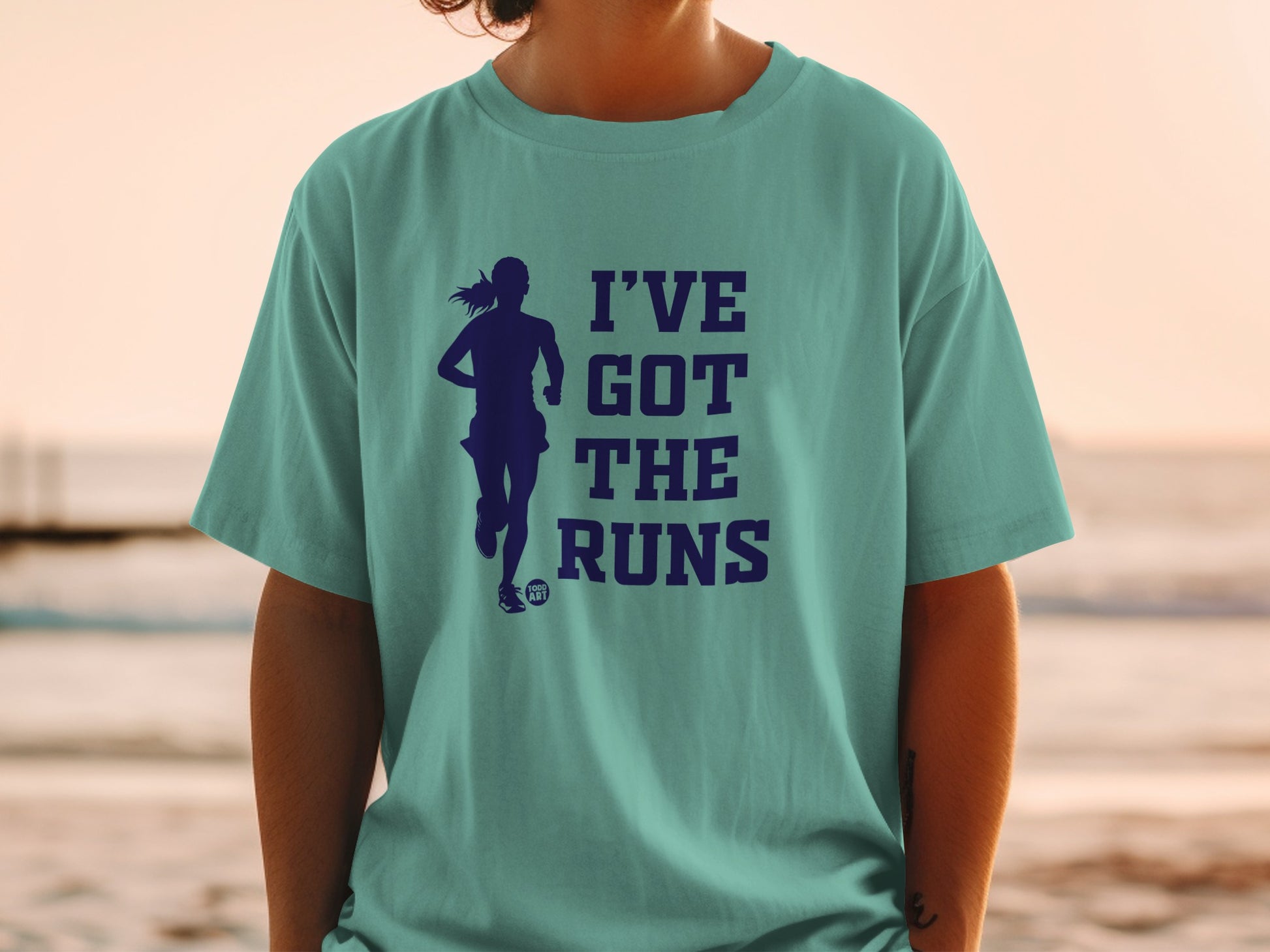 I'VE GOT THE RUNS Funny Runner Graphic T-Shirt