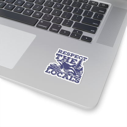 Respect the LocalsTodd Art Sticker
