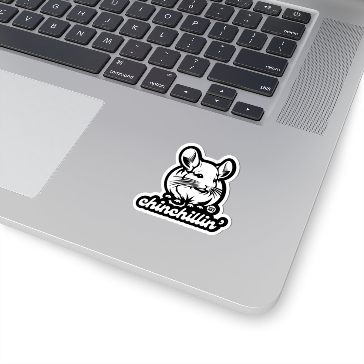 Chinchillin Todd Art Sticker