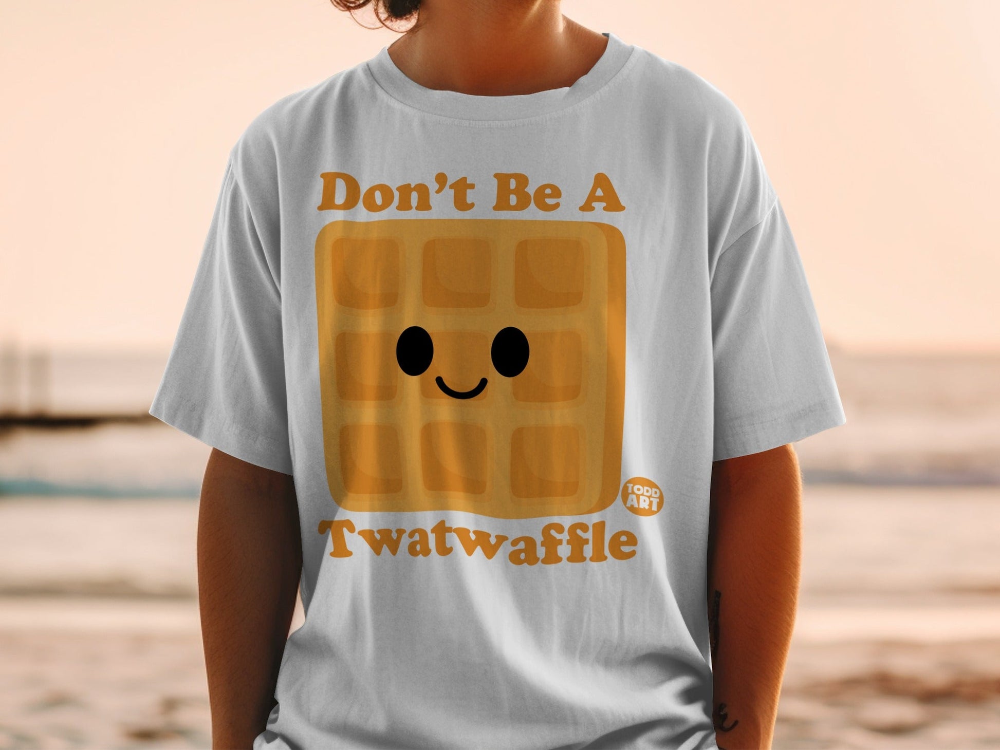 Don't Be a Twatwaffle Funny Graphic T-Shirt