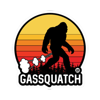 Gasquatch Todd Art Sticker