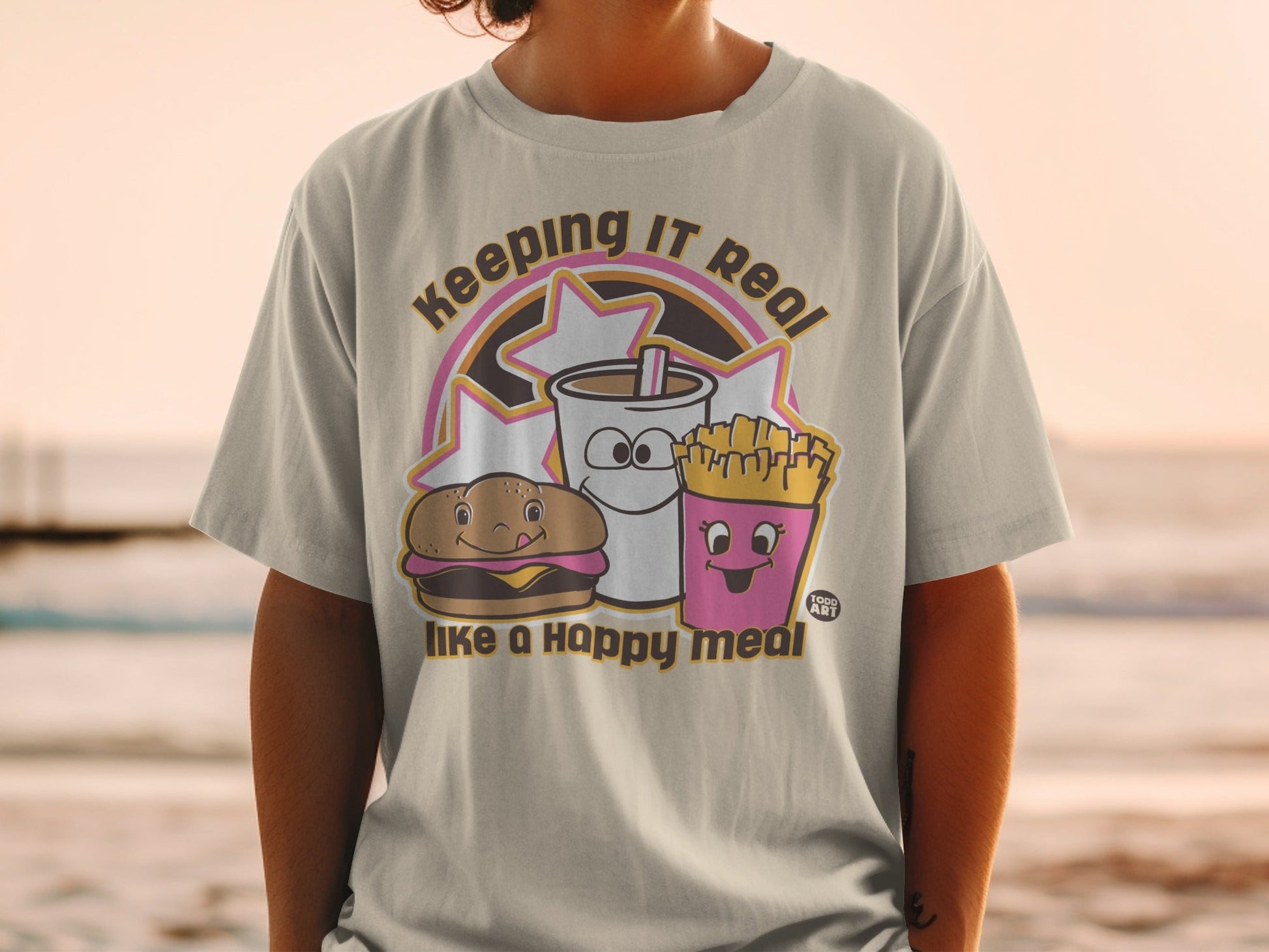 Keeping It Real Like A Happy Meal T-shirt