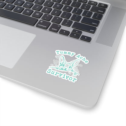 Tummy Ache SurvivorTodd Art Sticker
