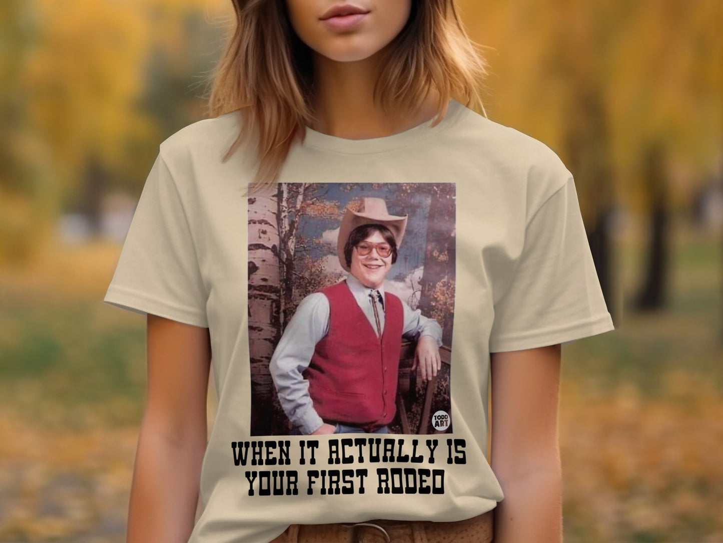 When It Actually Is Your First Rodeo Graphic Tee