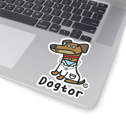 Dogtor Todd Art Sticker