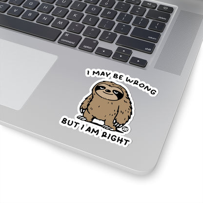 Sloth ConfidenceTodd Art Sticker