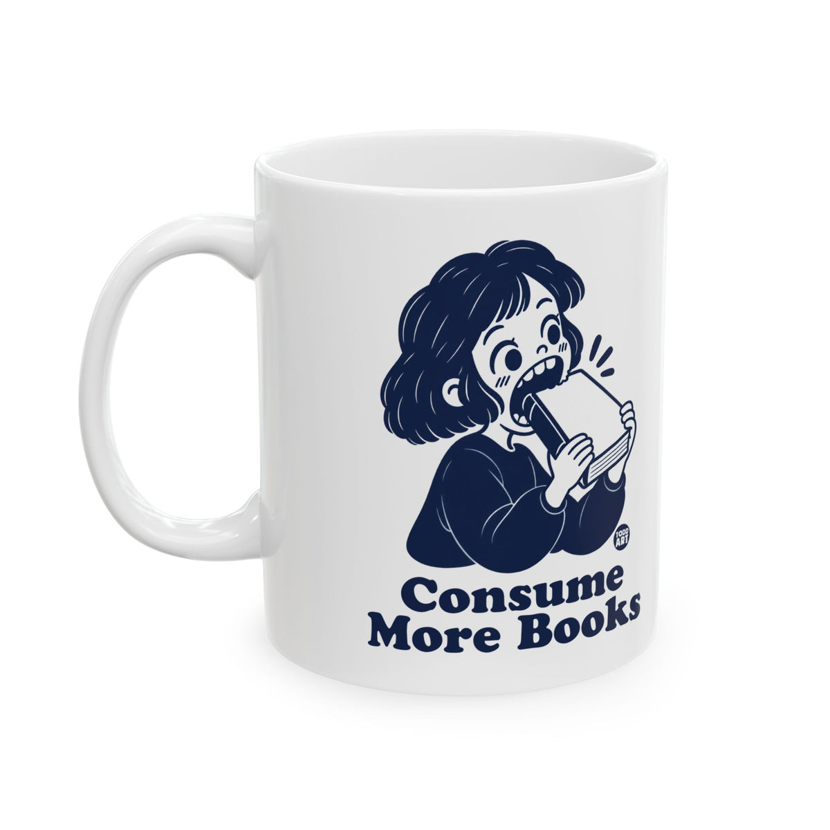 Consume More Books Mug