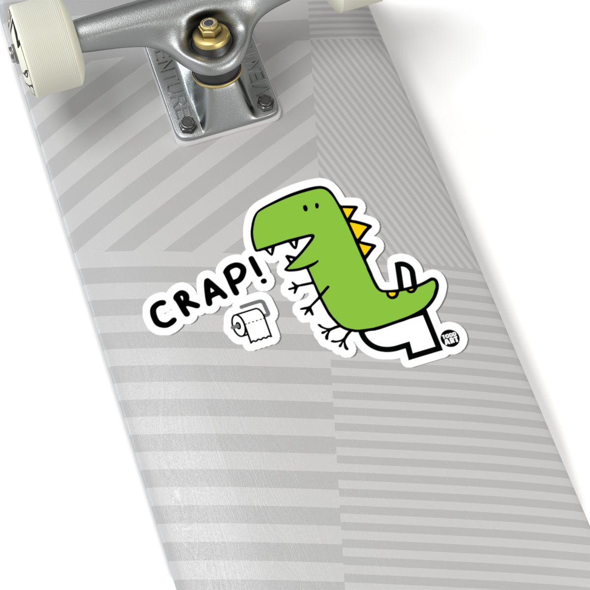 CRAP! Todd Art Sticker