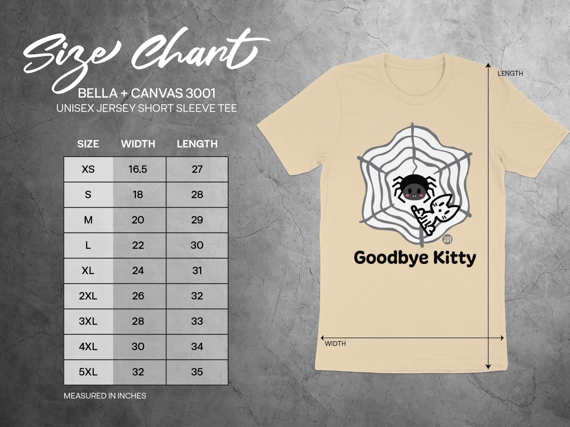 Goodbye Kitty Unisex Jersey Short Sleeve Tee