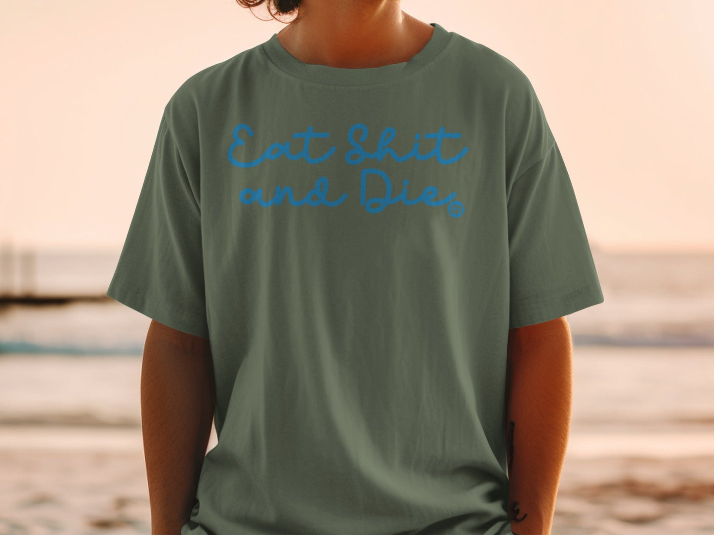 Eat Shit and Die Statement T-shirt