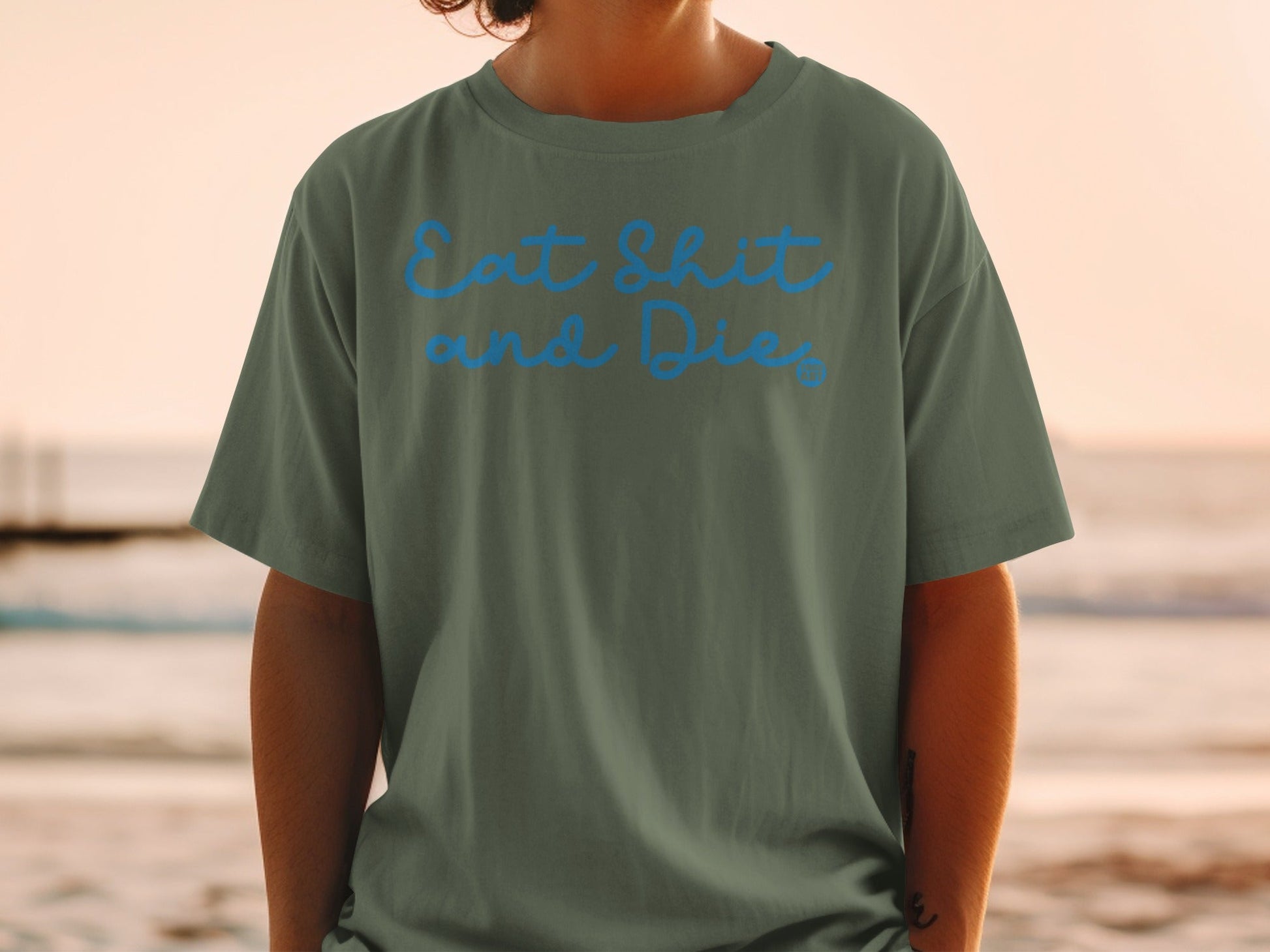 Eat Shit and Die Statement T-shirt