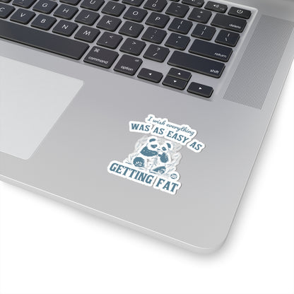 Effortless indulgenceTodd Art Sticker