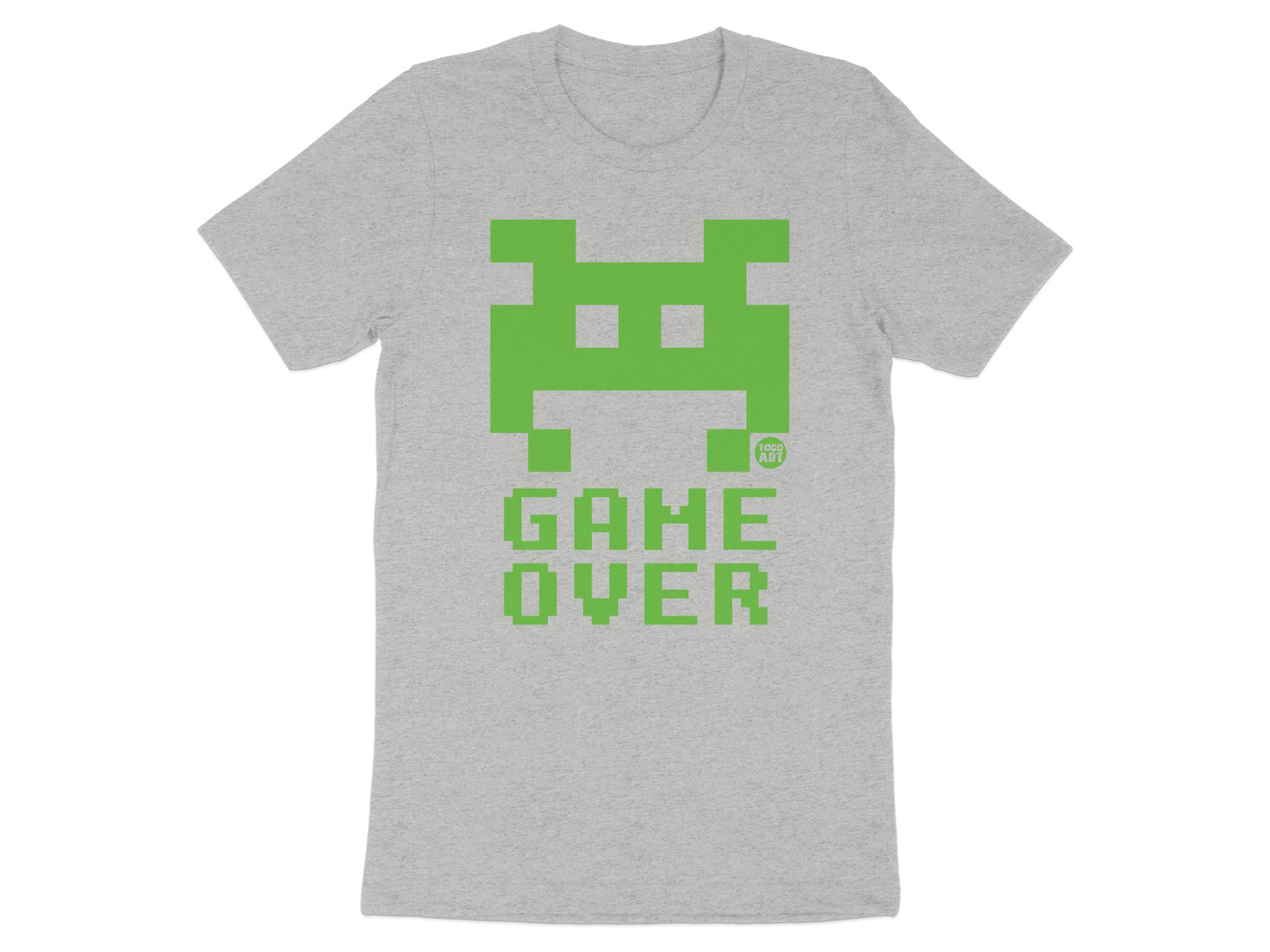 Retro Game Over Pixel Art Tee Game Apparel