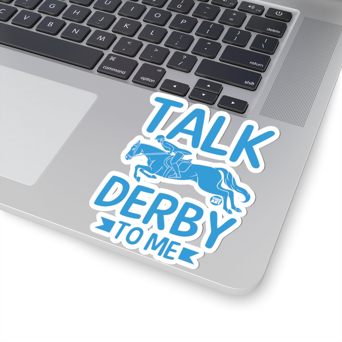 Talk Derby TimeTodd Art Sticker