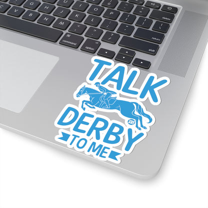 Talk Derby TimeTodd Art Sticker