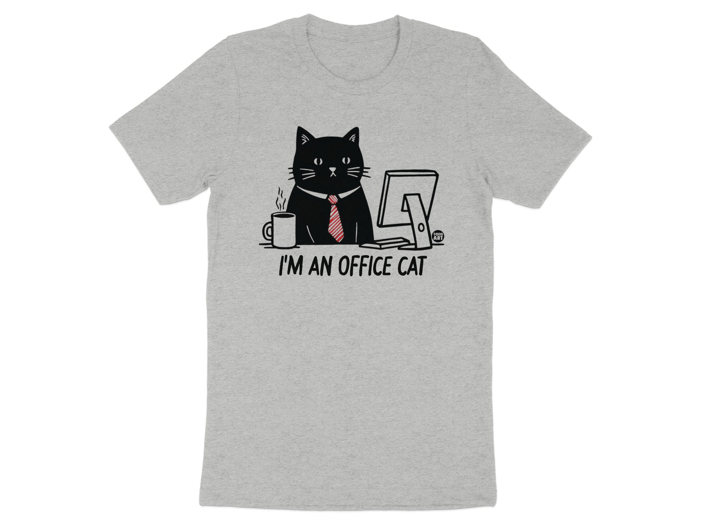 I'm An Office Cat Funny Work Attire T-Shirt
