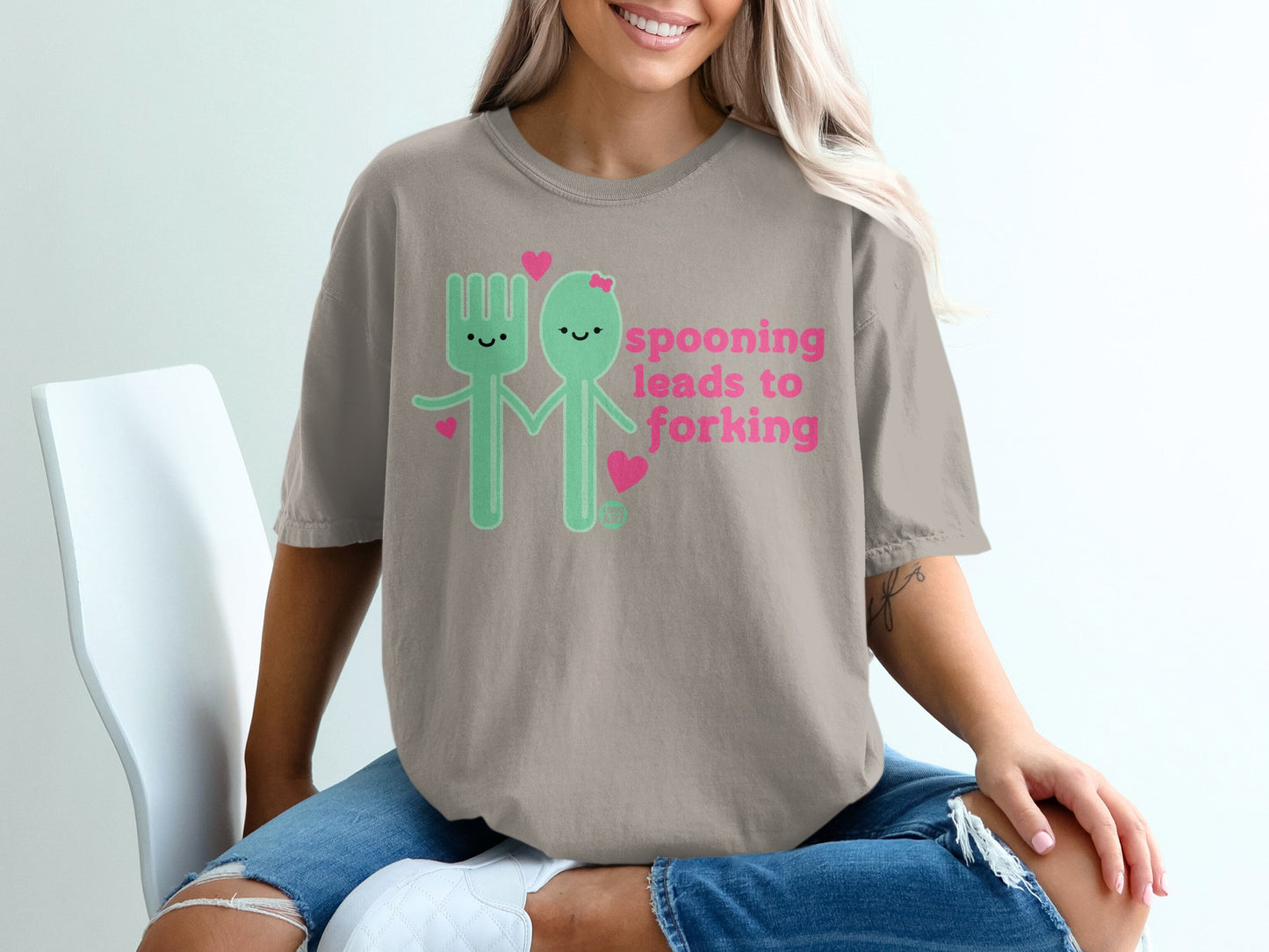 Spoon Fork Graphic Spooning Leads To Forking product type