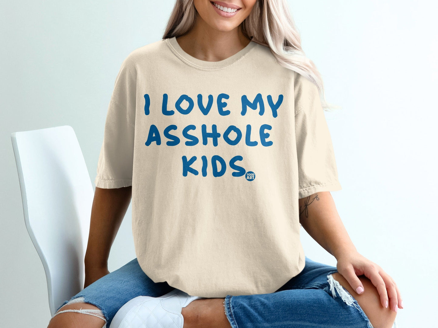 I Love My Asshole Kids Graphic Shirt Product