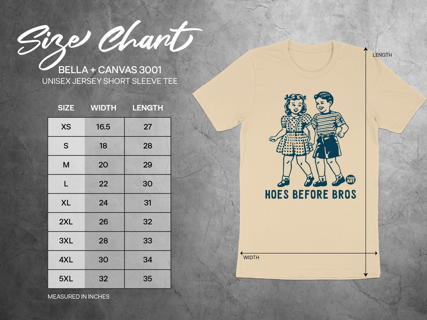 Hoes Before Bros Unisex Jersey Short Sleeve Tee product