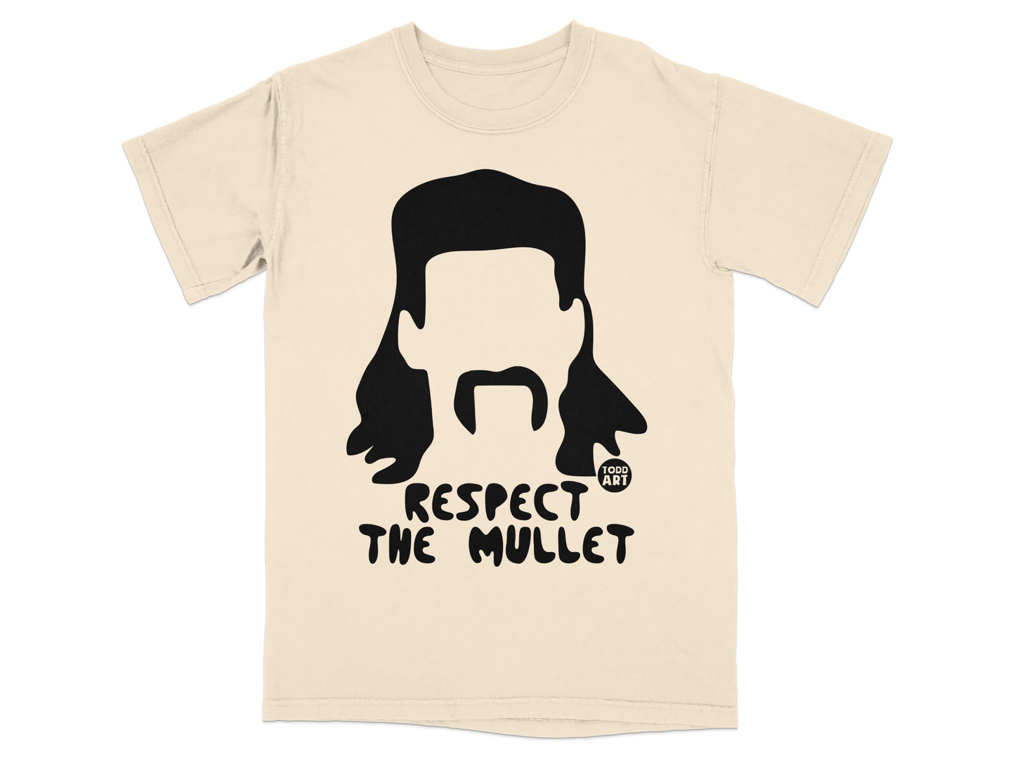 RESPECT THE MULLET Unique Graphic Design Art product type