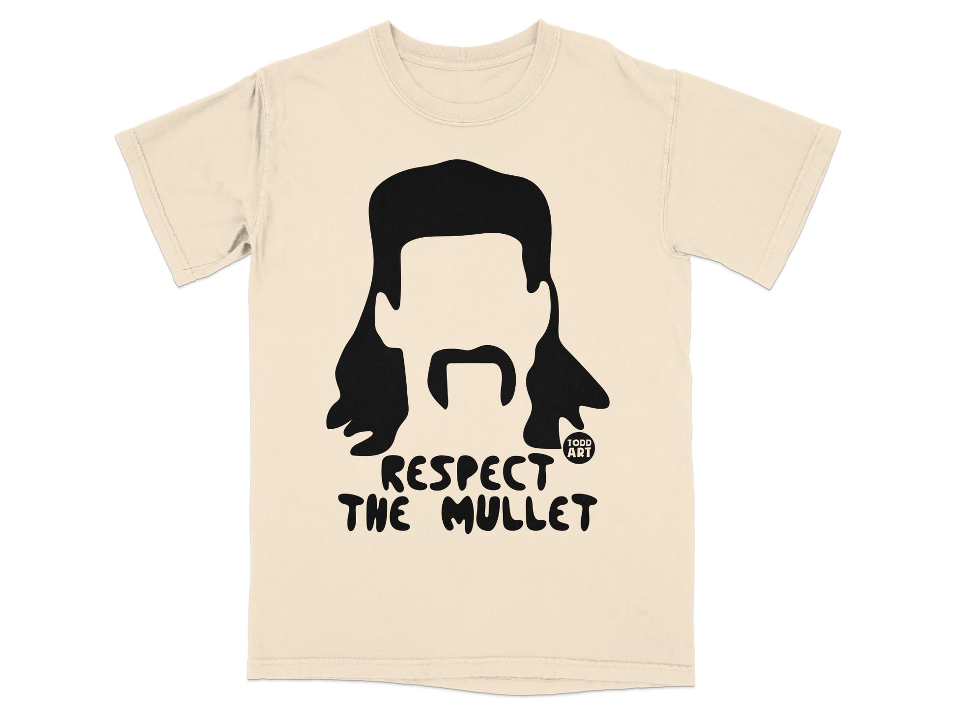 RESPECT THE MULLET Unique Graphic Design Art product type